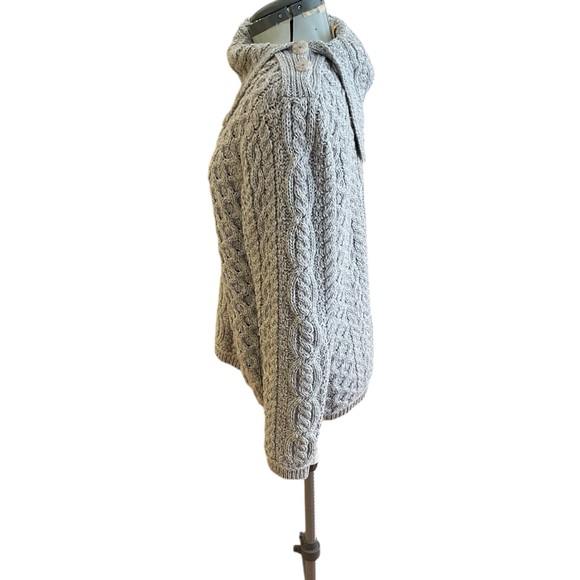 Aran sweater market merino sweater size M - Picture 5 of 10